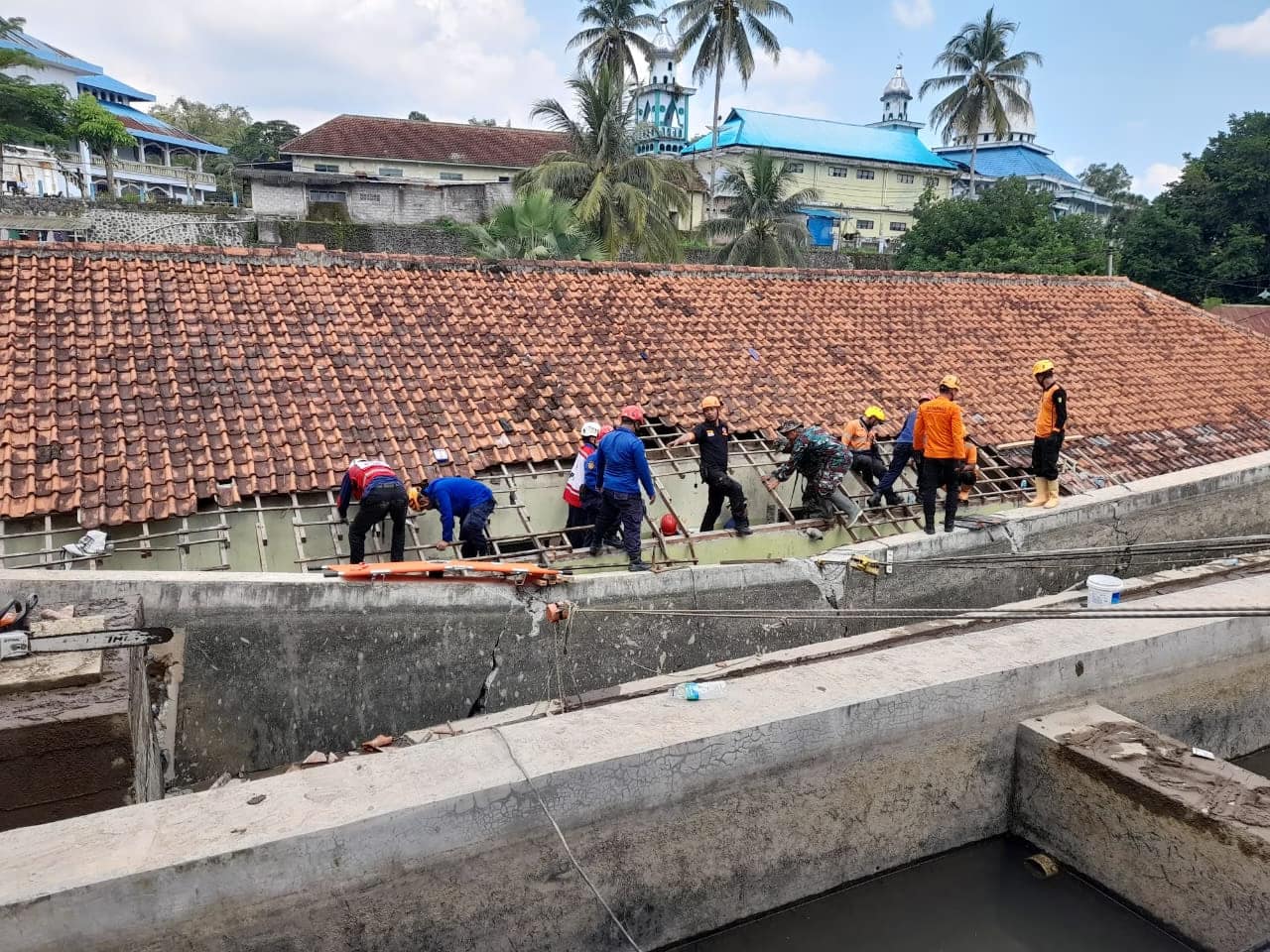 4 santri meninggal akibat tertimpa tandon air