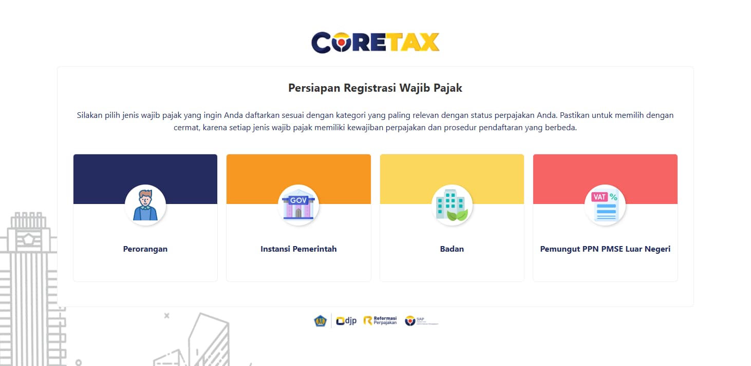 Cara Mendaftar CoreTax untuk Yayasan